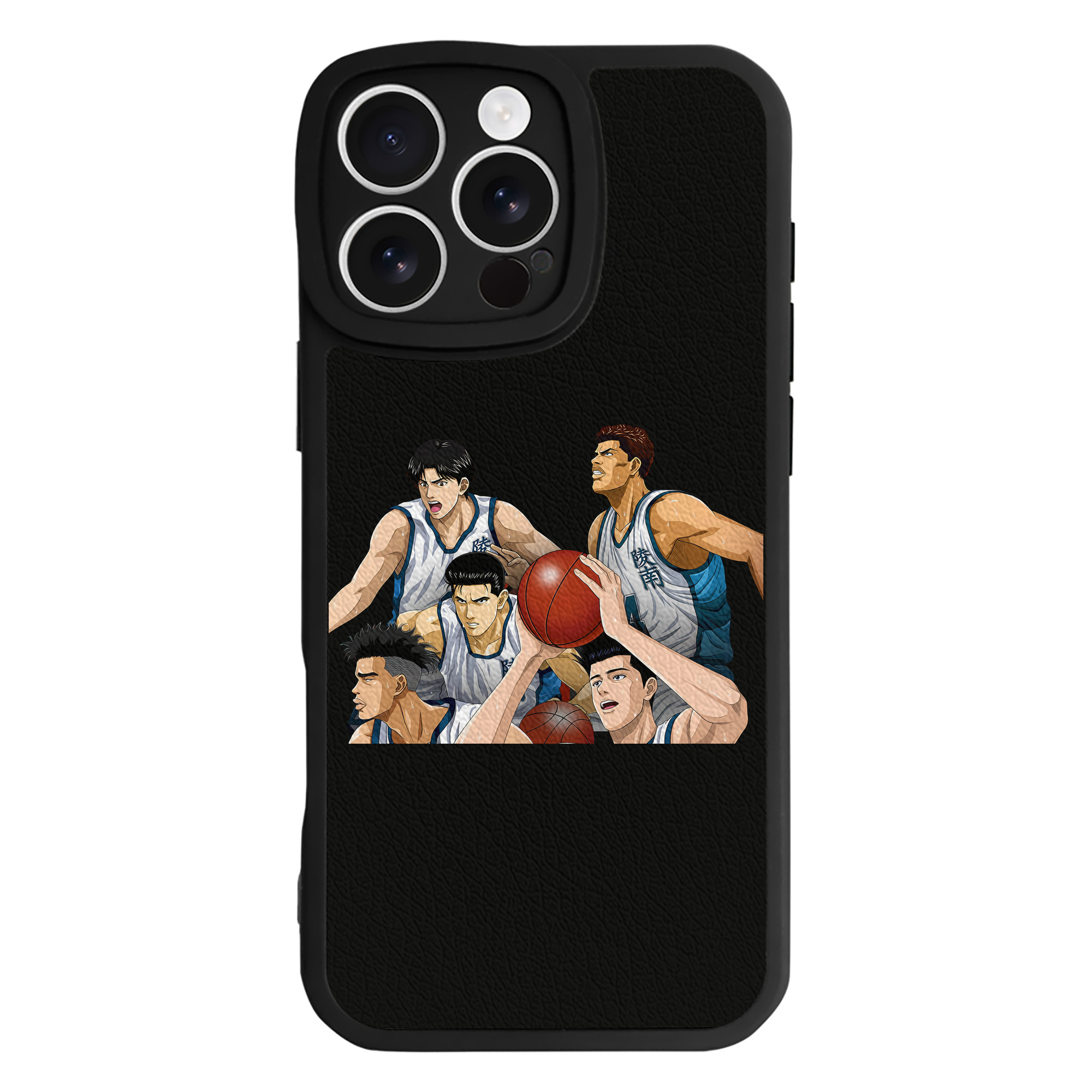 （画像用） SLAM DUNK／スラムダンク 【iPhone 16シリーズ対応】シリコンスマホケース（レザー調） 材質：シリコン